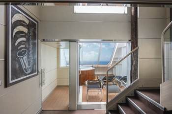 MSC Yacht Club Duplex Suite with Whirlpool